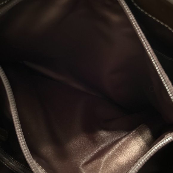 Coach NWT Vintage Ashley Signature Brown Carryall Shoulder Bag F15510 - Picture 8 of 10